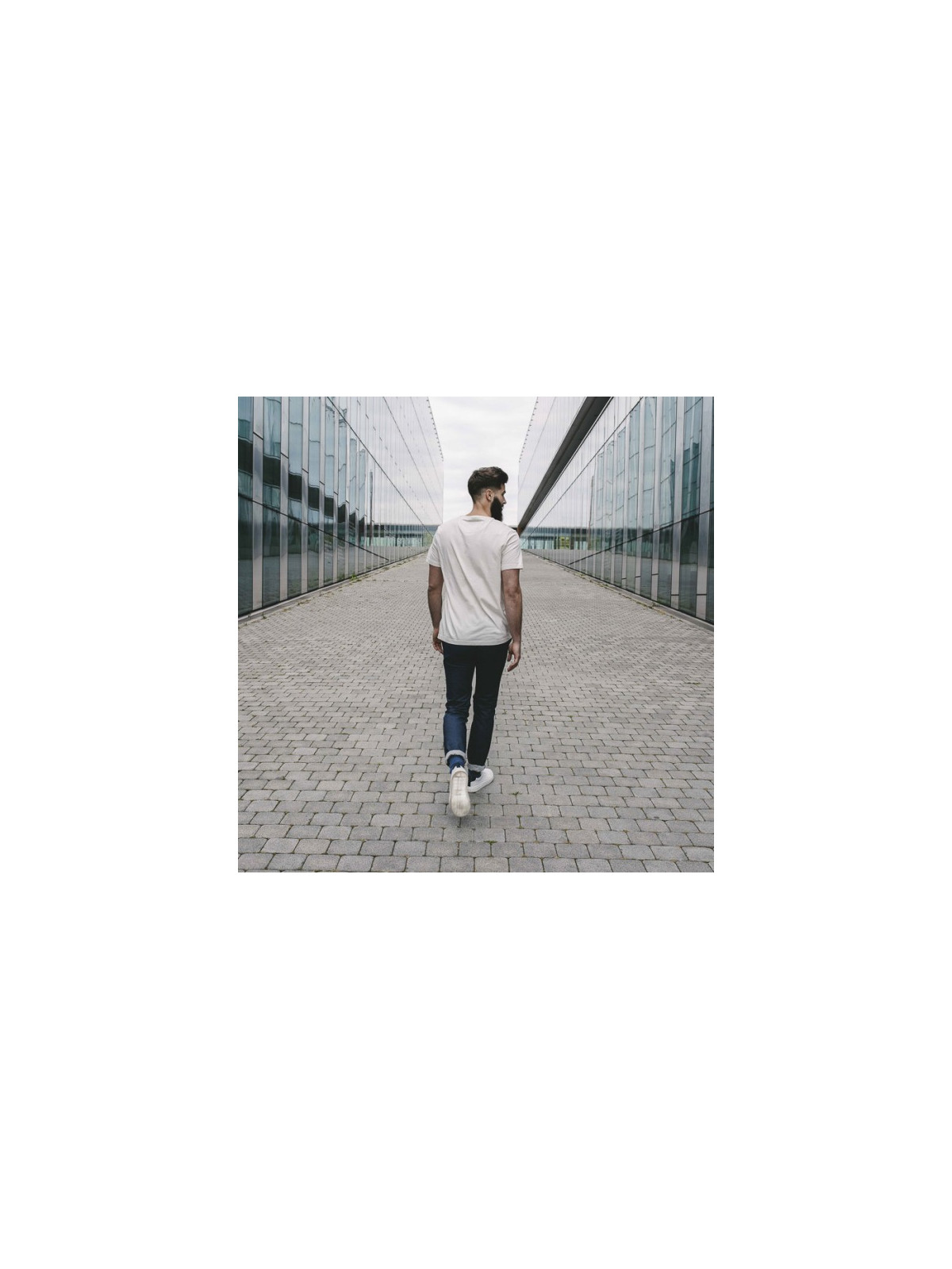 pantalon chino bleu chiné homme