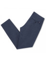 pantalon chino bleu chiné homme