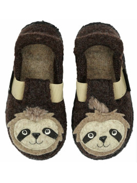 Chaussons enfant "Shaggy Sloth" Nanga