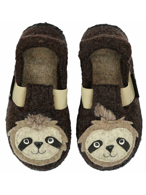 Chaussons enfant "Shaggy Sloth" Nanga