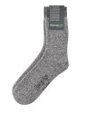 Chaussettes Chanvre et coton bio épaisses gris chiné