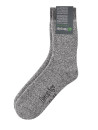 Chaussettes Chanvre et coton bio épaisses gris chiné