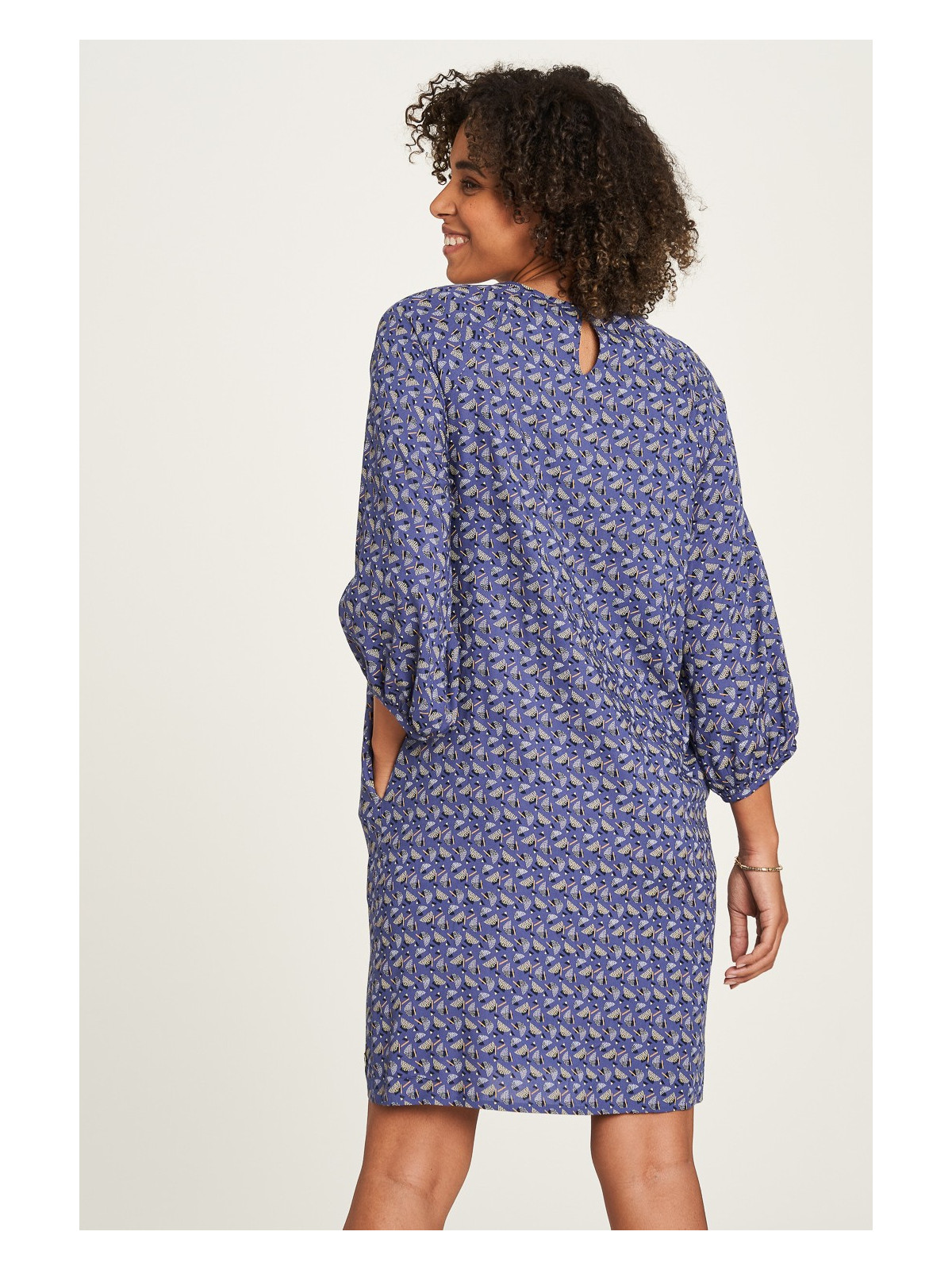 Robe Ecovéro imprimé "Mikado"