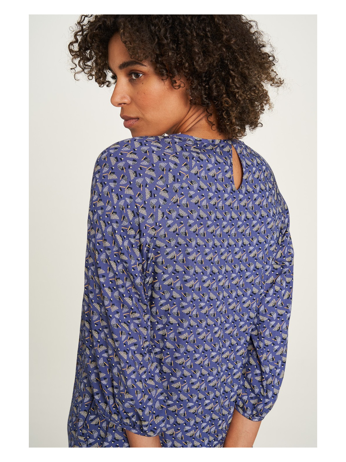 Robe Ecovéro imprimé "Mikado"