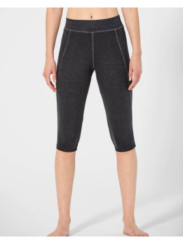 legging de yoga court chanvre et coton bio hempage