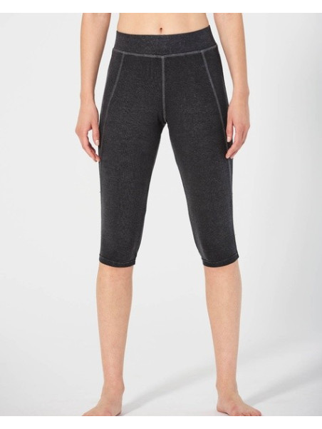 legging de yoga court chanvre et coton bio hempage