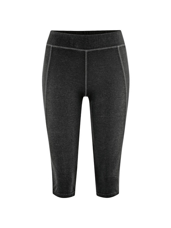Legging de yoga court chanvre et coton bio