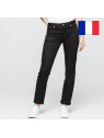 jeans 1083 modèle droit 201 noir femme
