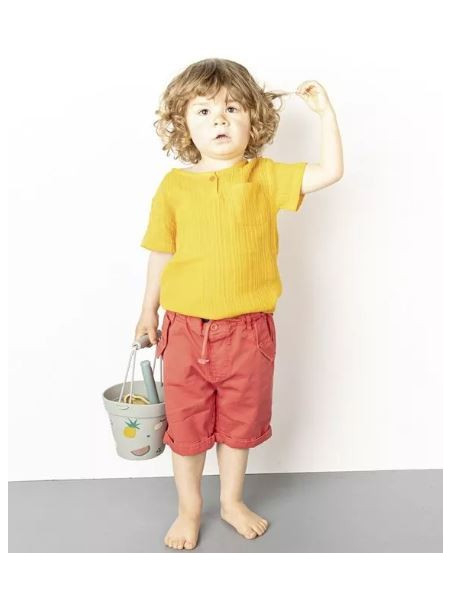 Short enfant mixte coton bio