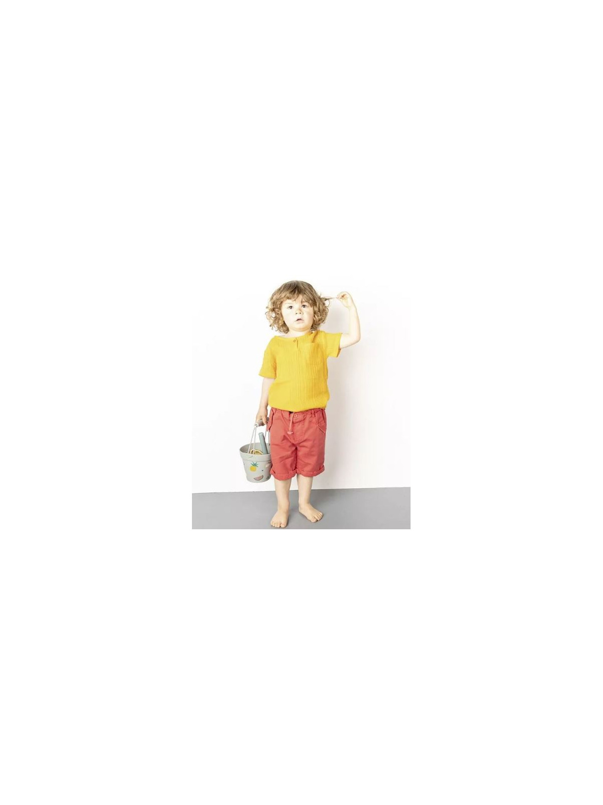 Short enfant mixte coton bio