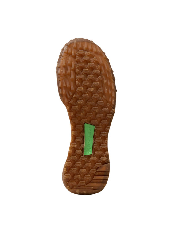 chaussures de rando montantes bleu océan semelles caoutchouc