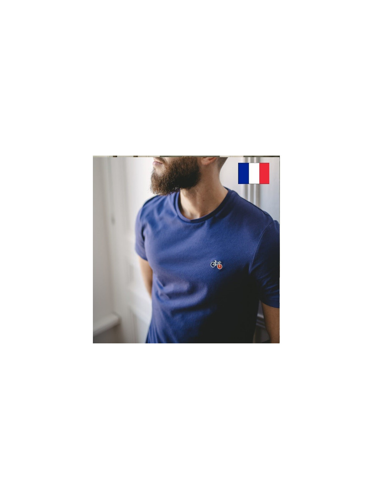 tee-shirt coton bio la gentle factory vélo
