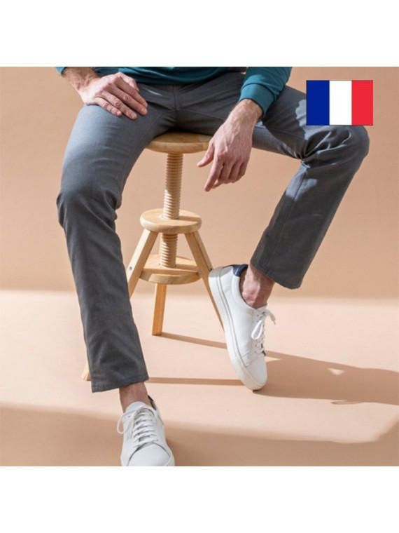pantalon chino homme fabriqué en france en coton bio par la gentle factory