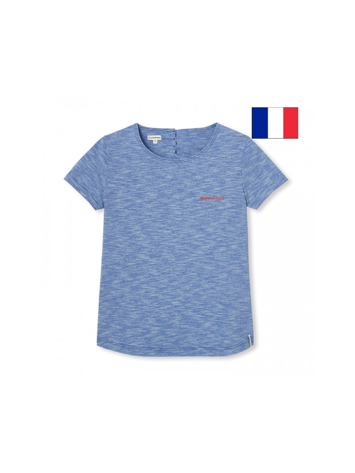 T shirt femme coton bio fabriqué en France