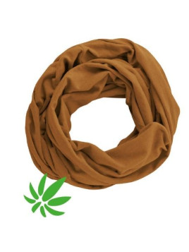 echarpe snood chanvre et coton bio