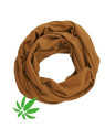 echarpe snood chanvre et coton bio