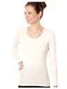 Chemise manches longues coton bio