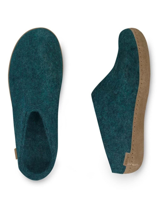 chaussons mules glerups laine