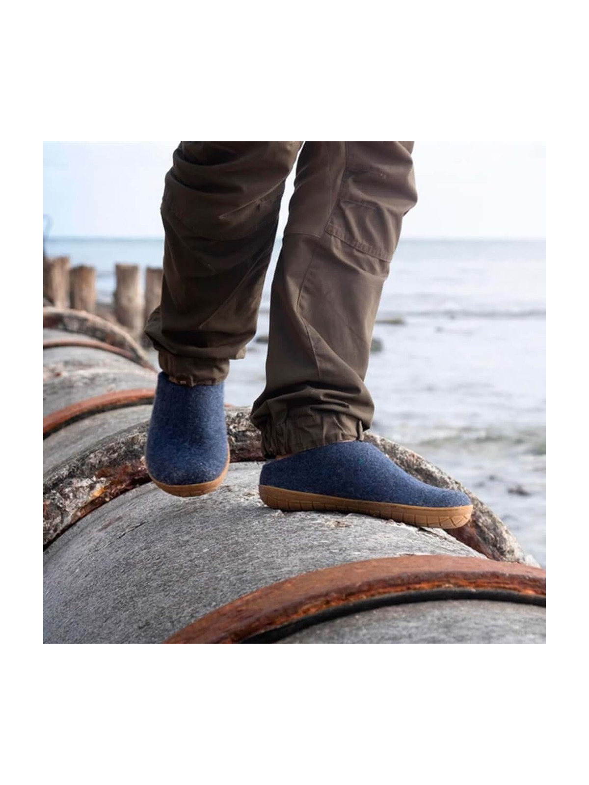 chaussons laine glerups