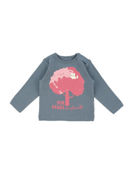 Tee-shirt en 100% Coton Bio Motif Marronnier - La Queue du Chat -40%