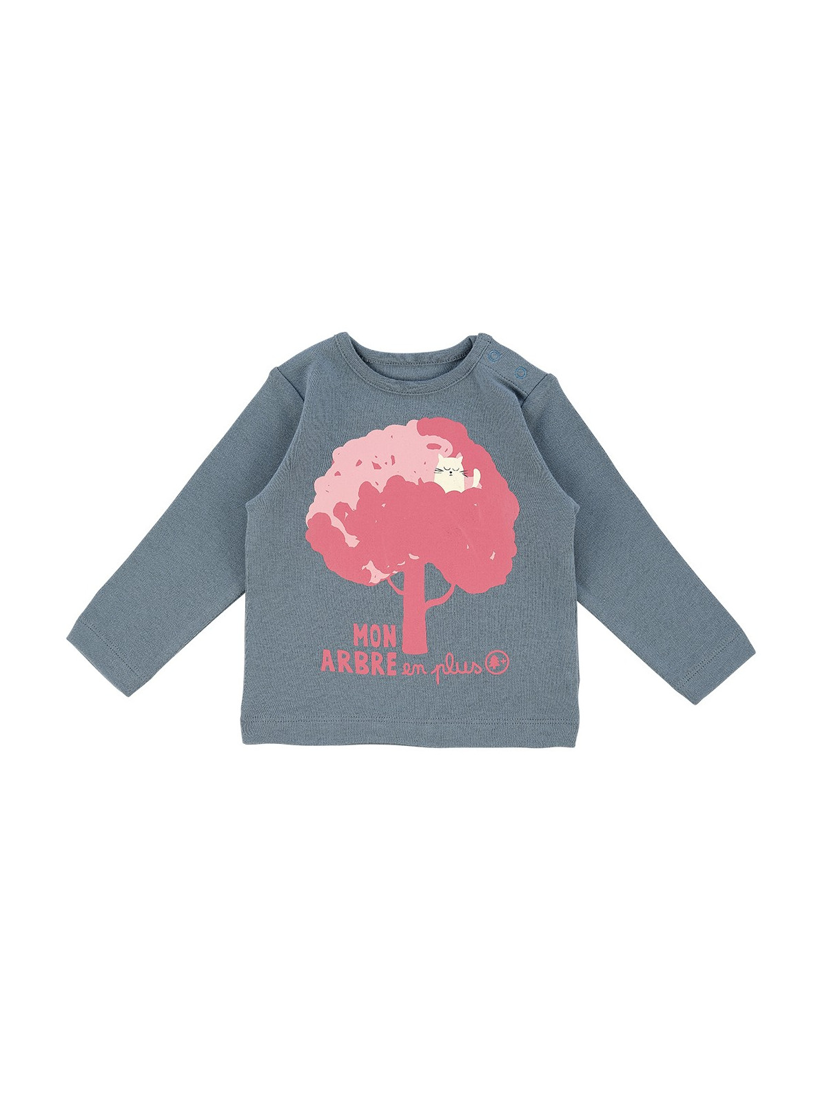 Tee-shirt en 100% Coton Bio Motif Marronnier - La Queue du Chat -40%