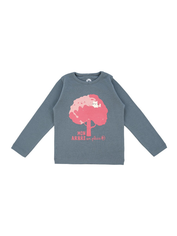 Tee-shirt en 100% Coton Bio Motif Marronnier - La Queue du Chat -40%