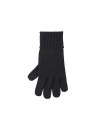gants femmes 100% laine mérinos noirs