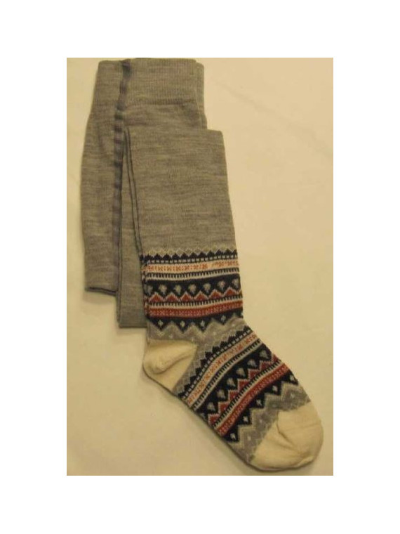 collants enfants laine et coton bio grödo