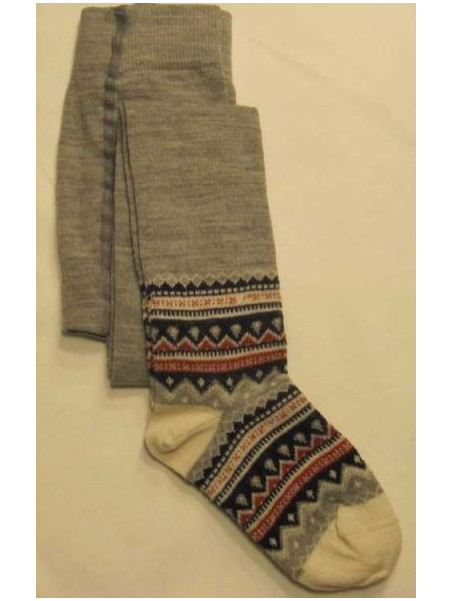 collants enfants laine et coton bio grödo