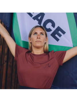 tee-shirt femme recyclé la gentle factory