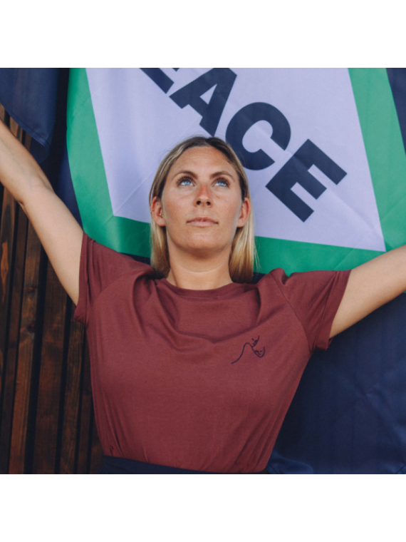 tee-shirt femme recyclé la gentle factory