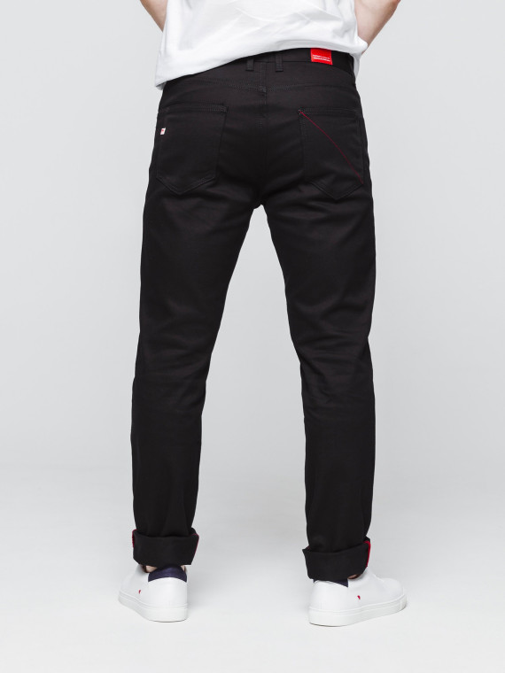 Jeans homme ajusté flexdenim noir