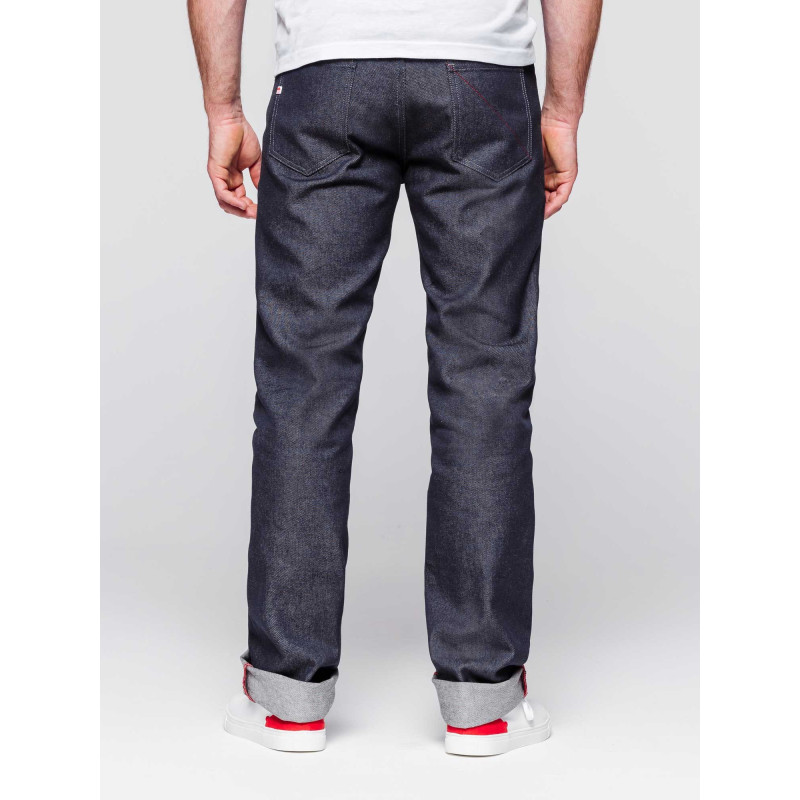 Jeans 1083 coton bio droit super denim homme