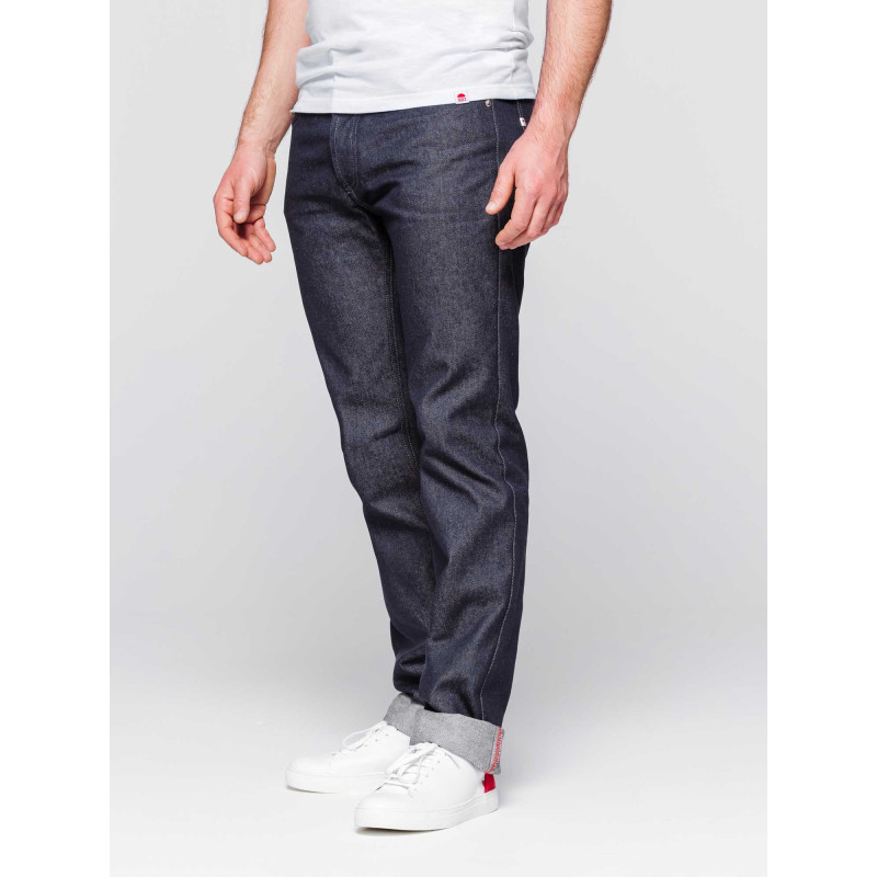 Jeans 1083 coton bio droit super denim homme