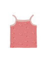 Débardeur bébé 100% coton bio rose corail