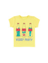 Tee-shirt 100% coton bio "VEGGY PARTY"