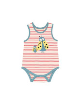Body sans Manches en 100% coton bio- La Queue du Chat