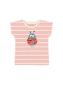 Tee-shirt bébé 100% coton bio "coccinelle"