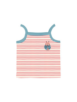 Débardeur bébé 100% coton bio "coccinelle"