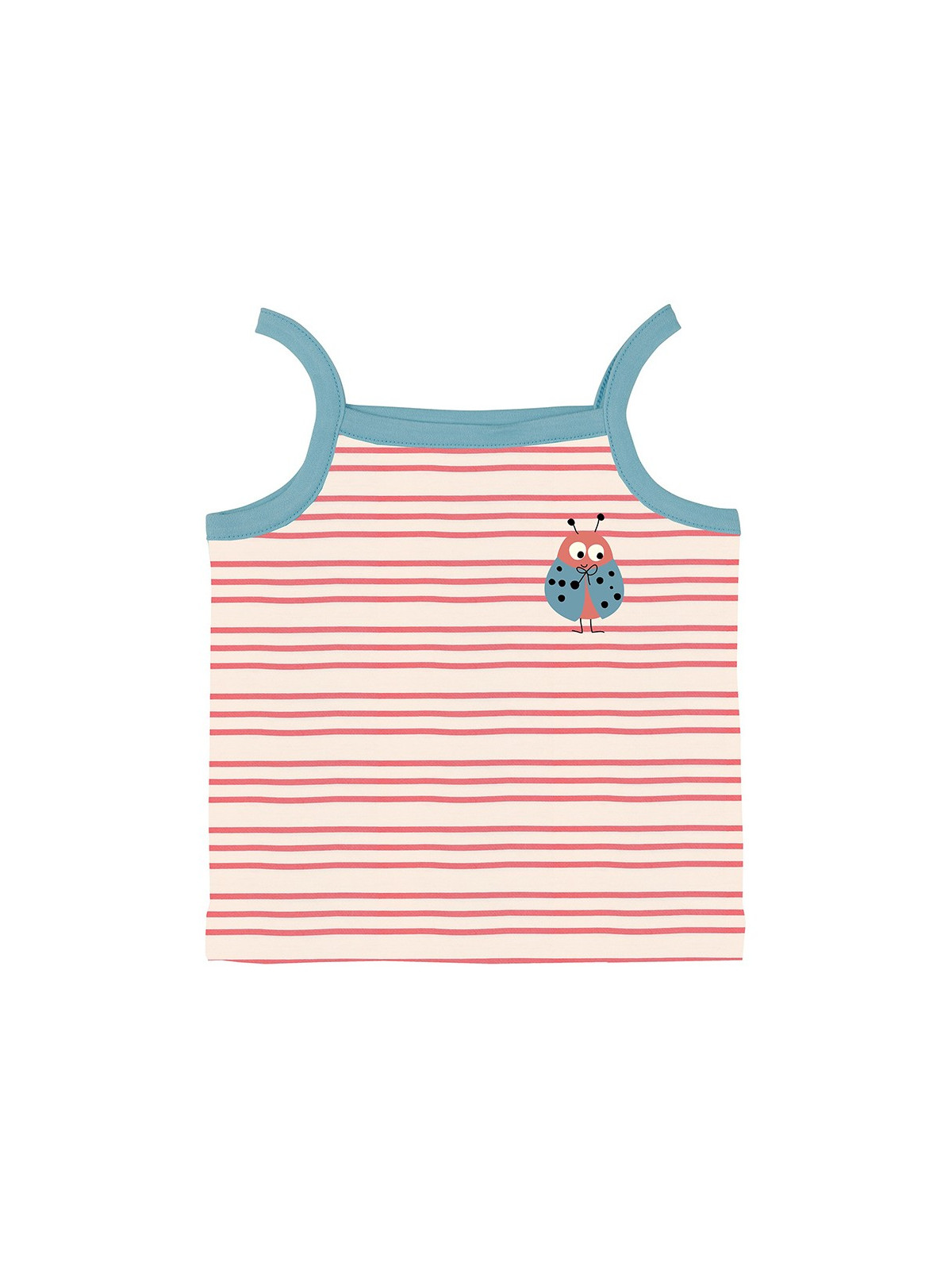 Débardeur bébé 100% coton bio "coccinelle"