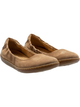 Ballerines El Naturalista "Coral" couleur miel