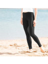 Leggings femme en coton bio noirs