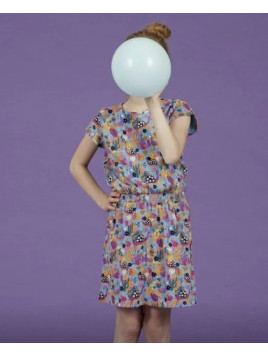 Robe 100% coton bio "Lamas"