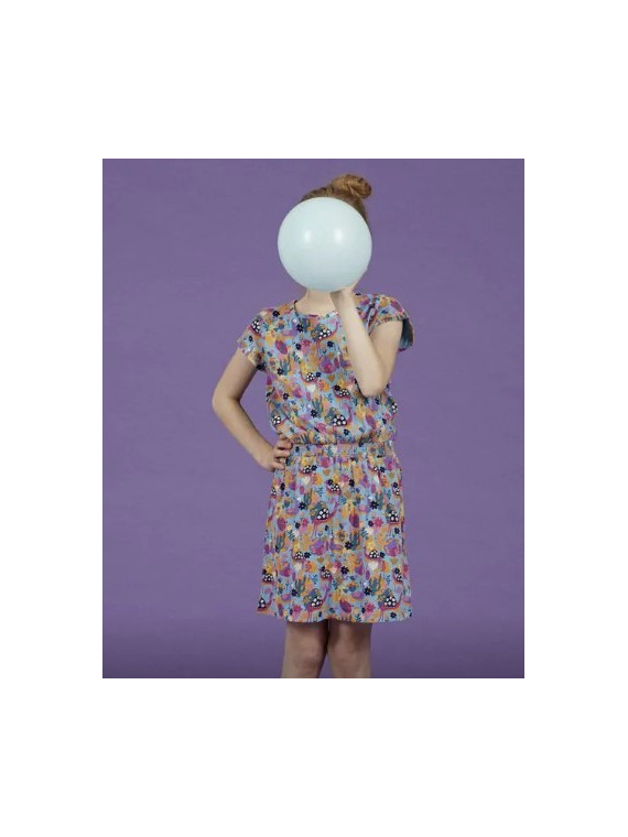 Robe 100% coton bio "Lamas"