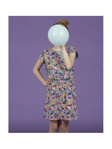 Robe 100% coton bio "Lamas"