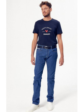 jeans homme denim coupe droite