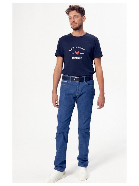 jeans homme denim coupe droite
