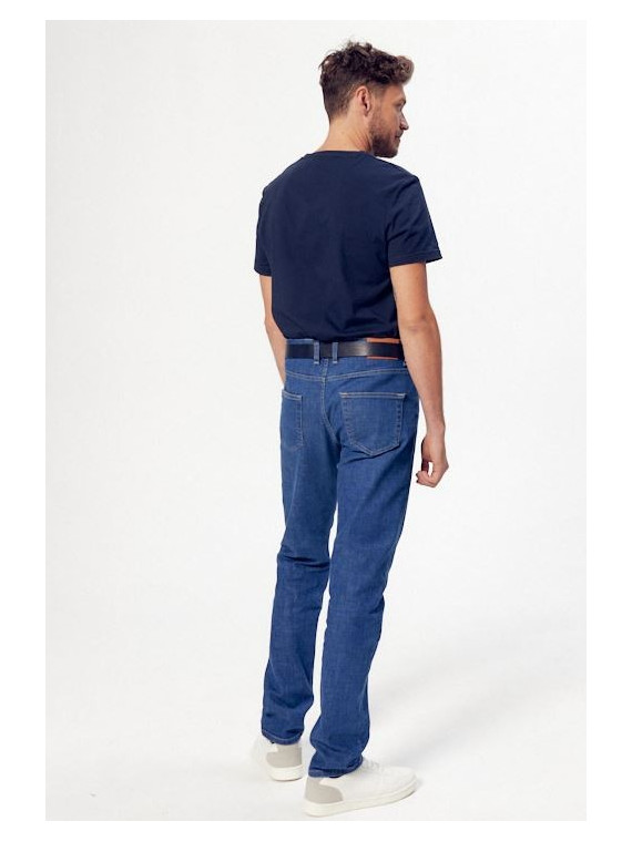 jeans homme denim coupe droite