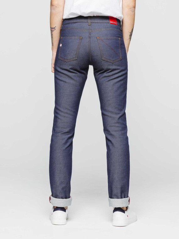 jeans femme droit coton bio fabriqué en France par 1083