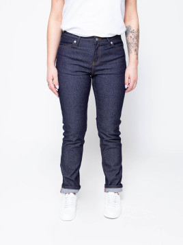jeans femme ajusté denim coton bio fabriqué en France par 1083